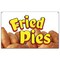 Signmission Fried Pies Banner Concession Stand Food Truck Single Sided B-Fried Pies19 - alternate 1